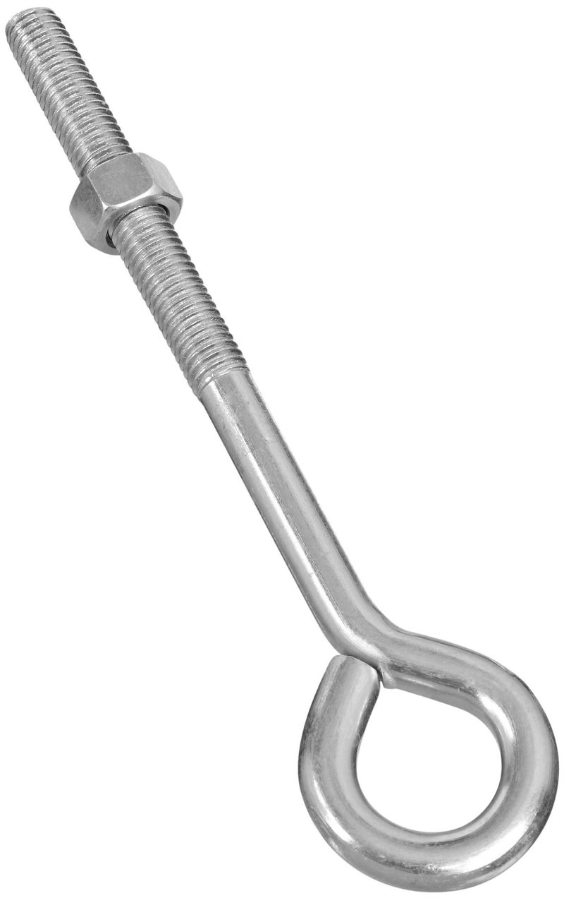 National Hardware 2160BC 1/2' x 8' Eye Bolt in Zinc - Image 1